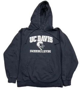 Independent Trading Co UC Davis Aggies Blue Sweatshirt M Swimming & Diving NCAA - Picture 1 of 13