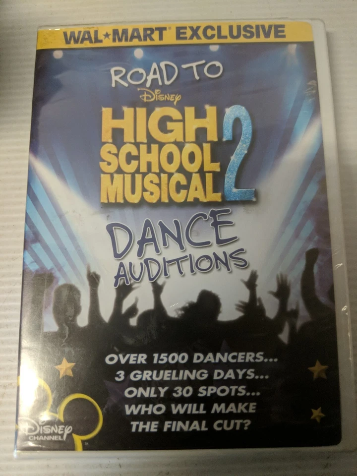 Disney's Road to High School Musical 2 Dance Auditions DVD,Walmart Ex New #174h - Image 1 of 1