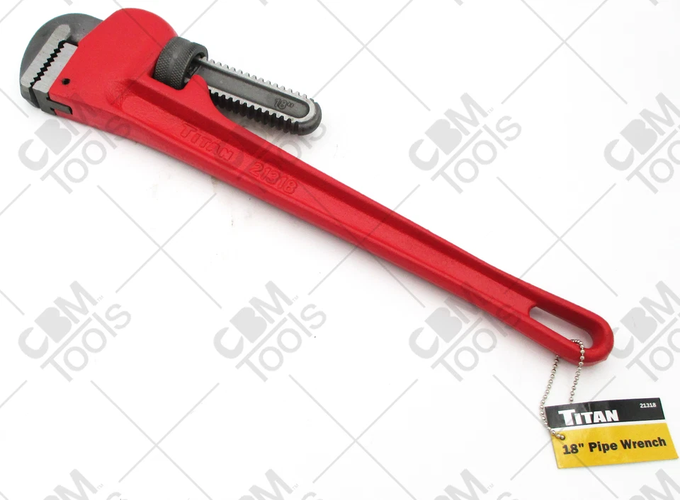TITAN 21318 - 18" pulgadas llave de tubo recto de alta resistencia Foto 1 de 1
