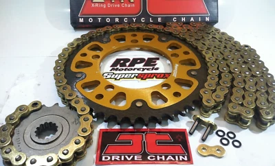 KAWASAKI Z900 JT Z3 2017-2023 ORO 525 FWY 16/45 CADENA Y KIT DE PIÑÓN SUPERPROX Foto 1 de 4