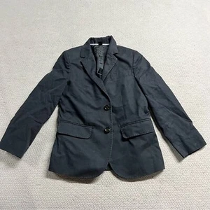 Crewcuts Boys Ludlow Black Class 2-Button Blazer Size 5 EUC - Picture 1 of 5