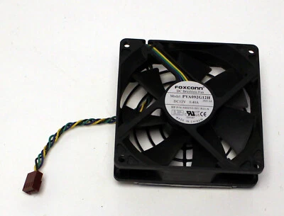 N13-07008 Lüfter FAN FOXCONN PVA092G12H 92x92x25mm 12V- 0,4A + Schutzgitter - Bild 1 von 3