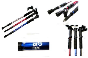 2 NORDIC WALKING STICKS WITH ANTI-SHOCK "TELESCOPE" - Picture 1 of 2