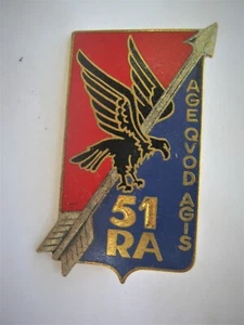 REGIMENT ARTILLERIE LE 51° RA ETAT EXCELLENT ARTHUS BERTRAND - Imagen 1 de 2