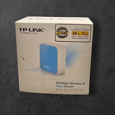 TP-Link TL-WR702N 150 Mbps 1-Port 10/100 Wireless N Nano Router - Image 1 of 4