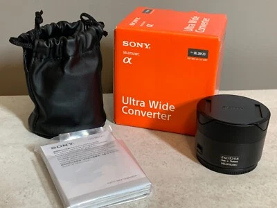 Sony ULTRA WIDE CONVERTER for FE 28mm Full-frame Lens E Mount SEL075UWC - Image 1 of 4