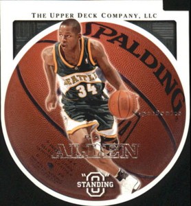 2003-04 Upper Deck Standing O Basketball Die Cuts/Embossed #73 Ray Allen