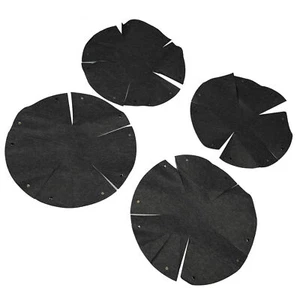 4Pcs Fabric Planter Basket Liner Replacement Felt Reusable Hanging Flower Round - Picture 1 of 18