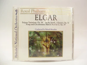 Royal Philharmonic Orchestra Elgar Cello Classical Concert Menuhin Conducting CD - Picture 1 of 5