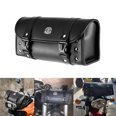 Motorcycle Front Fork Tool Bag Storage For Honda VTX1300C VTX1800C VTX 1800 N - Image 1 of 4