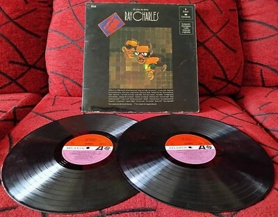 RAY CHARLES ** 25 Años De Exitos ** ORIGINAL 1972 SPAIN GATEFOLD 2-LP - Image 1 of 4