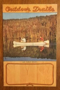 OUTDOOR TRAILS Fish & Wildlife Fishing Hunting Minnesota 1946 Vintage Booklet - Bild 1 von 1