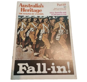 Vintage 1970 Australia's Heritage 'The Making of a Nation' Magazine Issue #69 - Picture 1 of 3