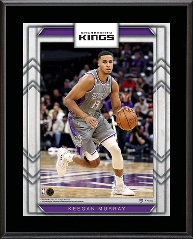 Keegan Murray Sacramento Kings 10.5" x 13" Sublimated Player Plaque Cover