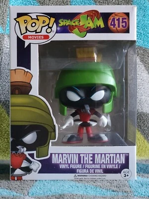 Marvin The Martian Pop 415 - Space Jam Funko Pop! Винил 2017 сводчатый + протектор - Изображение 1 из 4