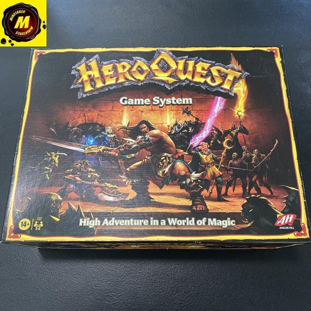 Hero Quest Jogo de Tabuleiro RPG Miniaturas - Heroquest Game System -  Dungeons & Dragons Miniatures 