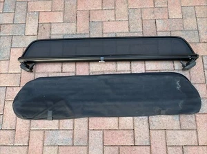 Genuine Mercedes Benz CLK W208 Windscreen wind deflector 98-03 OEM With Case - Foto 1 di 9