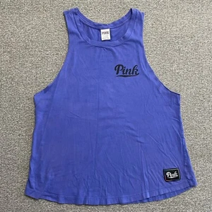 Camicia donna ROSA Victorias Secret canotta viola maniche grandi taglio casual - Foto 1 di 7