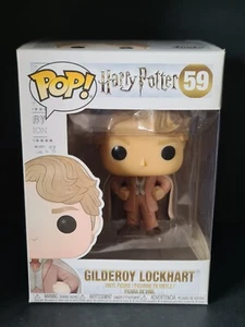 Funko Pop #59 Gilderoy Lockhart (2018) (Harry Potter) en estuche protector - Imagen 1 de 8