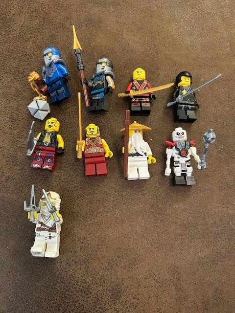 LEGO Ninjago Minifigures x9 *Read Description - Lot 2 - Image 1 of 1