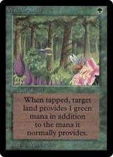 Wild Growth NM MTG Beta Magic VHTF 2B3