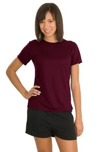 Sport-Tek Womens Ladies Dry Zone Raglan Accent T-Shirt Tee S M - Picture 1 of 7