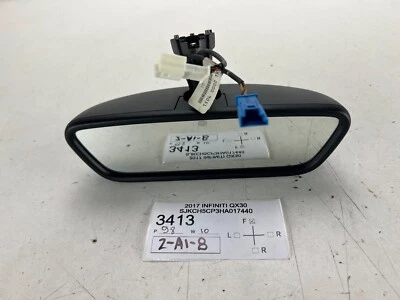 Espejo retrovisor interior Infiniti QX30 2017-2019 atenuación automática Home Link OEM Foto 1 de 4