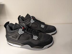 Jordan 4 Black Canvas 45,5 - Nike Air Jordan IV