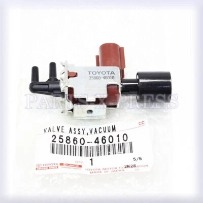 NEW GENUINE OEM TOYOTA LEXUS EGR VACUUM SWITCHING CONTROL VALVE ASSY 25860-46010 - Image 1 of 4