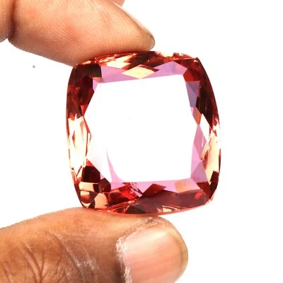 75.00 Ct. Color Change In Sunlight Alexandrite Cushion Cut Loose Gemstone SS-207 - Image 1 of 4