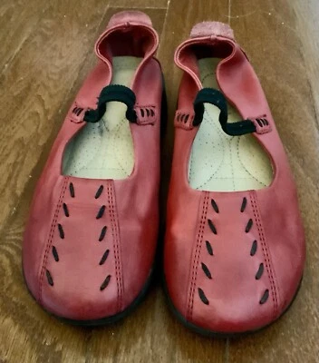 Женская бордовая кожа Arcopedico модель Mary Jane — красная 38 - Изображение 1 из 4