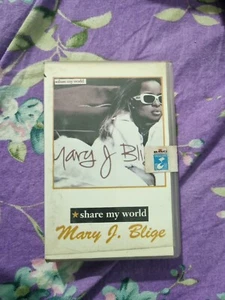 Mary J Blige Share My World INDIA MADE CLAMSHELL CASSETTE  - Picture 1 of 4