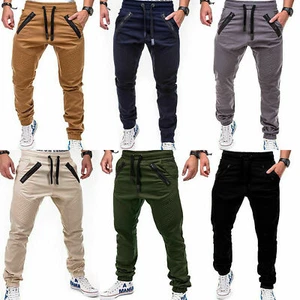 Herren Cargo Jogger Jeans Chino Lang Hose Cargohose Sportshose Jogginghose New - Bild 1 von 8