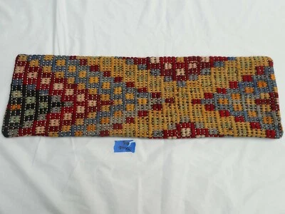Unique  Kilim Pillow Cover 7x23" Case from Kilim Rug Hidden Zipper Amazing Work - Image 1 of 4