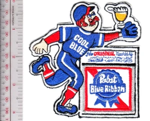 Bier Baseball Pabst blaues Band cool blau Baseball spielen 1970 kein Tarif - Bild 1 von 1