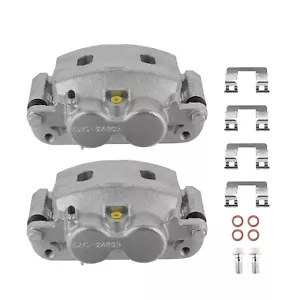 Front Pair(2) Brake Calipers For Chevy Silverado 1500 2005-2008 GMC Yukon Sierra - Picture 1 of 12