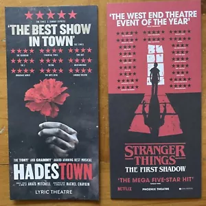 Hadestown Stranger Things Musical Original Flyer Handbill West End London Theatr - Picture 1 of 3