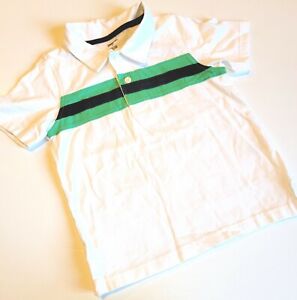 Gymboree Boys 2T Deep Sea Adventure Green Striped Polo Shirt NWT 2011 Vintage