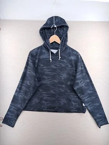 Rhoback Hoodie Women's XL Gray Camo Golf Performance Pullover Sweatshirt - Picture 1 of 7