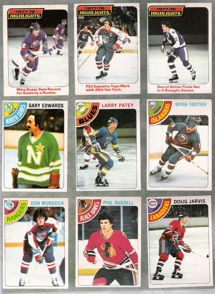 1978-79 O-PEE-CHEE HOCKEY SINGLES!! U-PICK!! VERY GOOD TO NM FINISH YOUR SET!! - Image 1 of 1