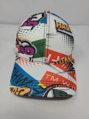 Fashion Colorful Graffiti Baseball Cap Adjustable Hip Hop Hat Anime Cartoon - Image 1 of 4