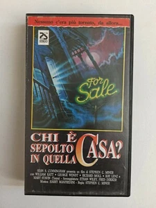 VHS Chi è sepolto in quella casa? HOUSE 1985 Ed Sirio - Sean Cunningham MINET - Foto 1 di 3