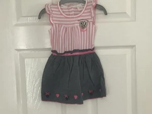 Disney Baby Age 9-12 Months Cute Summer Dress. Minnie Mouse Motif - Picture 1 of 4