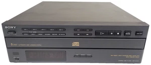 Sony CDP-C311M 5 Disc CD Changer Black Tested & Faulty - Picture 1 of 10