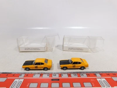 Mint 1:87 H0 2X Ford Capri Anni '80 Oldies A Youngtimer Speyer #EG820-0,5 - Immagine 1 di 4