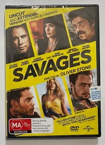 Savages DVD Movie Film John Travolta Salma Hayek Action Drama Region 2 4 5 PAL - Picture 1 of 3