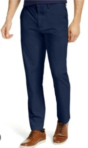 Club Room Herren Stretch Hose Navy Classic Chino Fit Straight Leg Baumwolle 38×32 - Bild 1 von 7