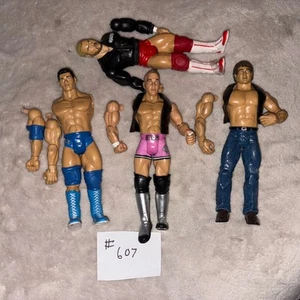 Lot of 4 WWE Jakks Pacific Fodder Figures Loose#F-607 - Picture 1 of 1