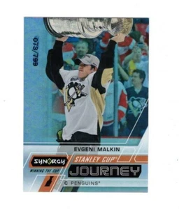 2020-21 Synergy Stanley Cup Journey Winning the Cup #CJEM Evgeni Malkin 73/799 - Picture 1 of 2