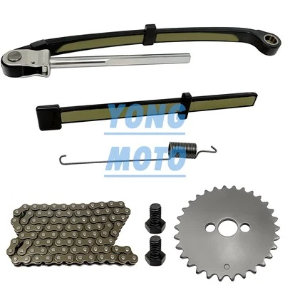 Timing Chain Guides Camshaft Sprocket Kit for Honda XL100S 1979-1985 XR100 81-84 - Image 1 of 4
